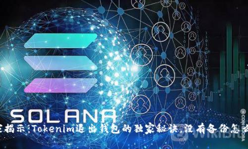专家揭示：Tokenim退出钱包的独家秘诀，没有备份怎么办？